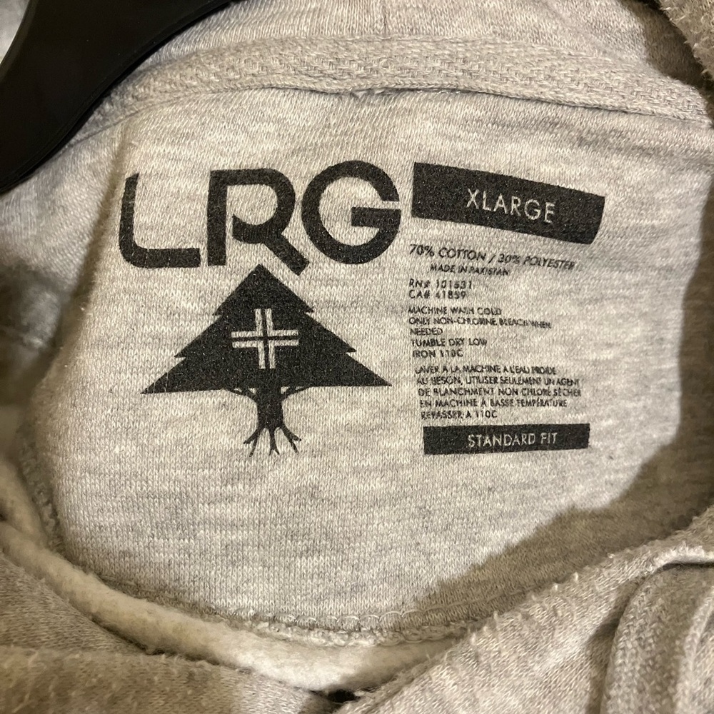 Lrg Lifted Research Group Squared Script Pullover… - image 4